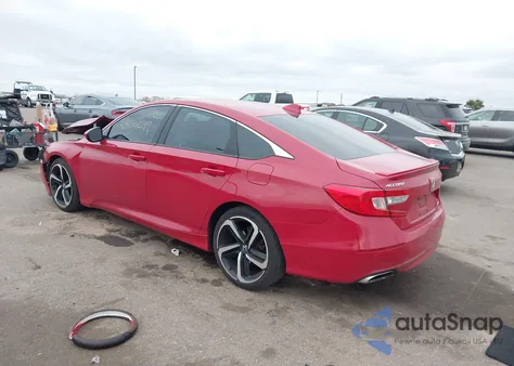 2018 Honda Accord Sport from USA, damaged, VIN 1HGCV1F37JA016361
